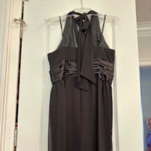 Maggy London, Black Halter Cocktail Dress, Like New